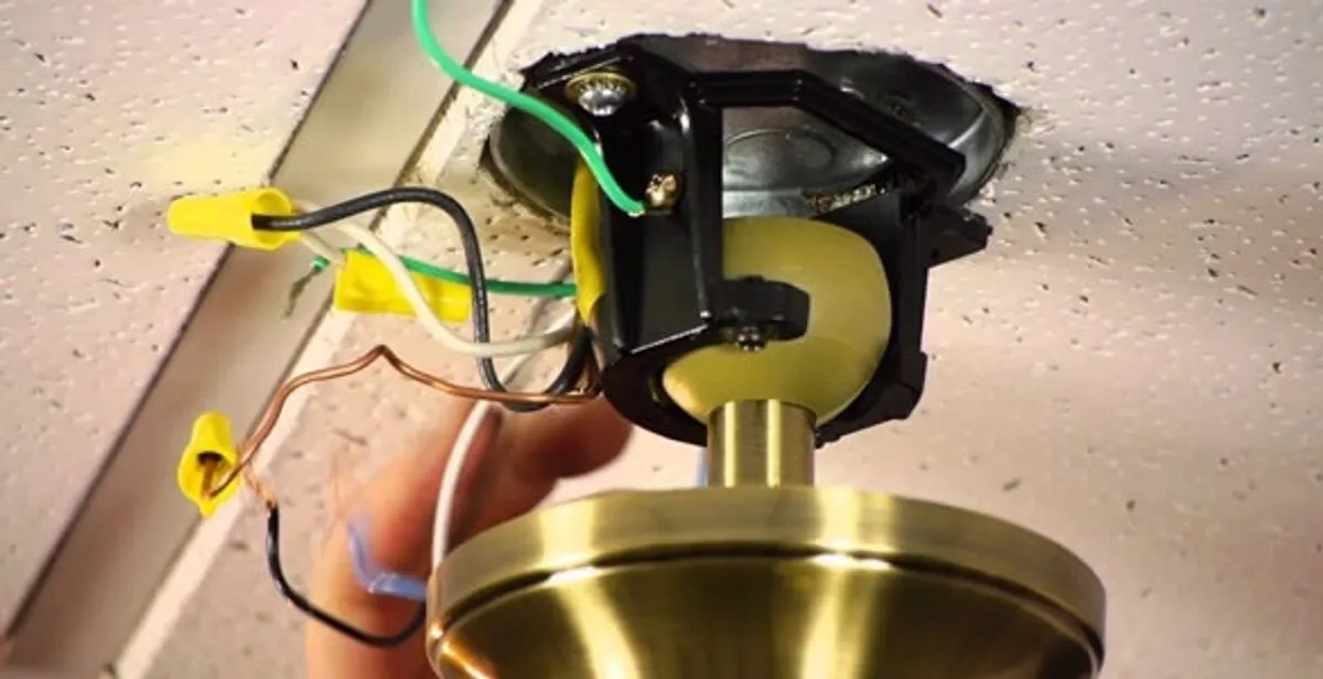 Ceiling fan wiring repair and electrical connection service in Cape Coral, FL