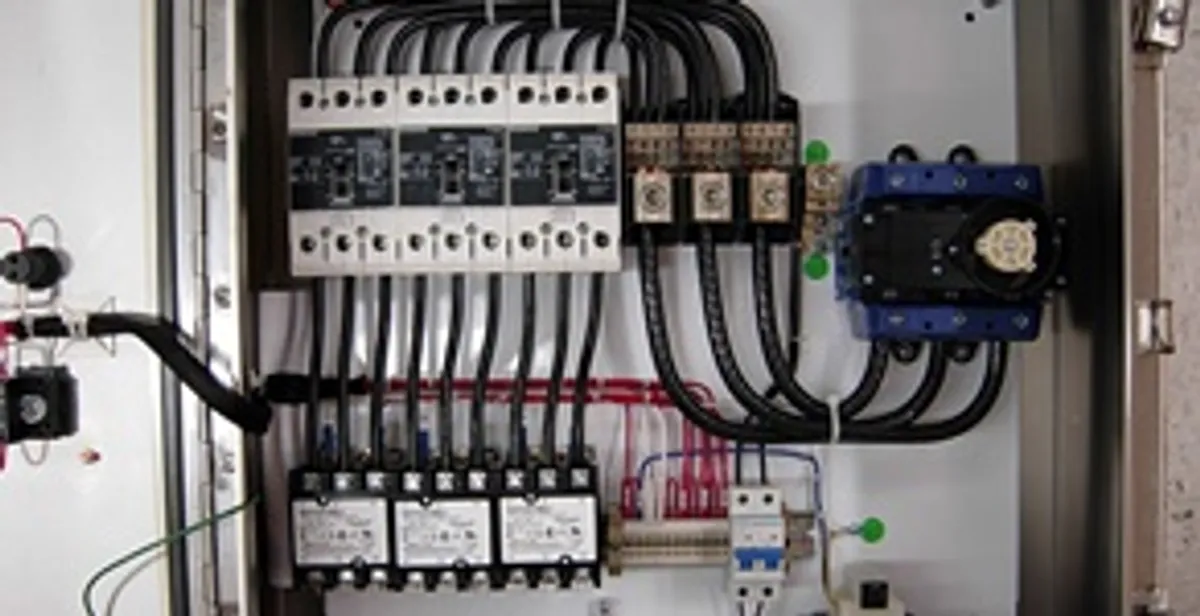 Electrical panel installation with organized circuit breakers and wiring in Cape Coral, FL