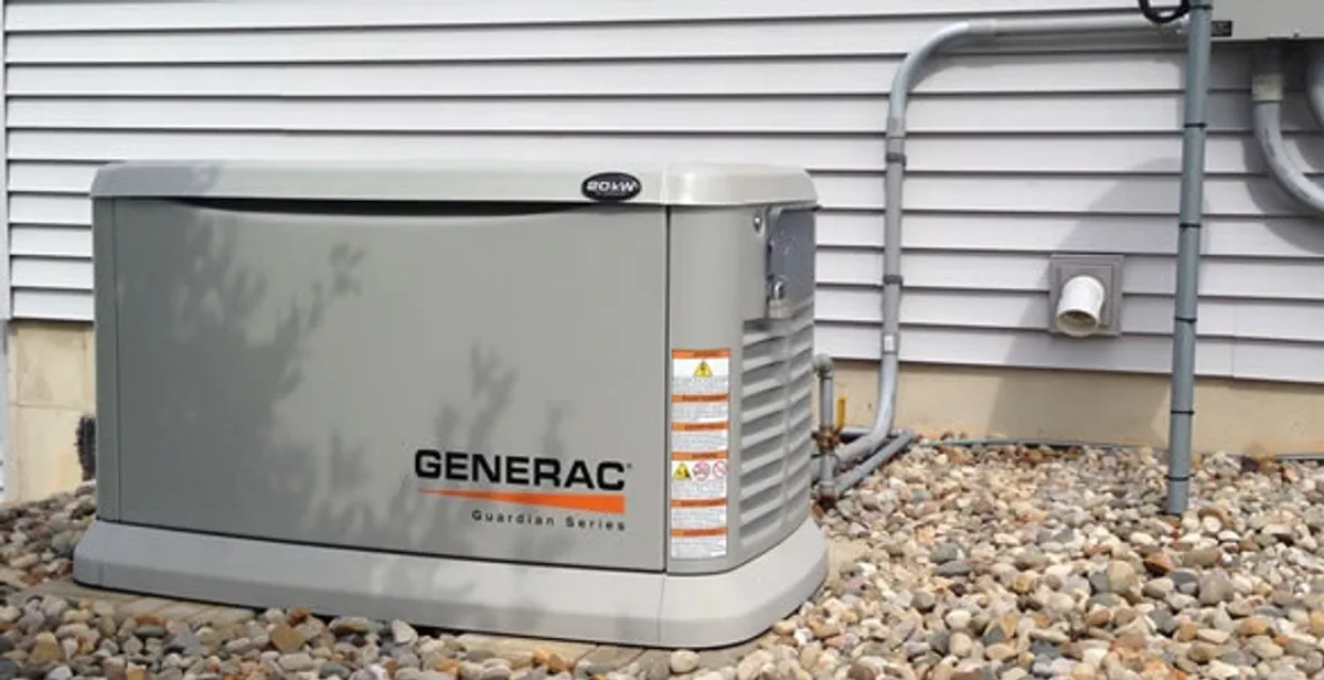 generator installation service featuring outdoor standby generator setup by licensed electricians in Cape Coral, FL