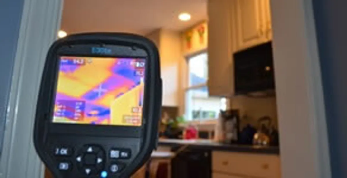 home energy audit service using thermal imaging to evaluate electrical efficiency inside a home in Cape Coral, FL