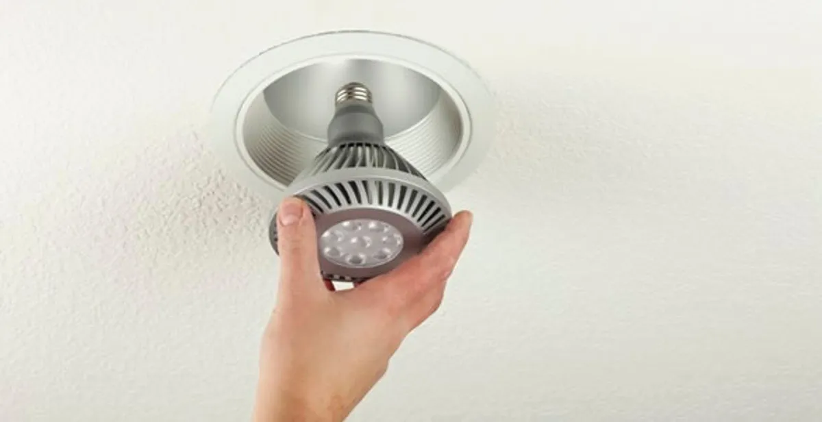 lighting installation service featuring recessed ceiling light installed by licensed professionals in Cape Coral, FL