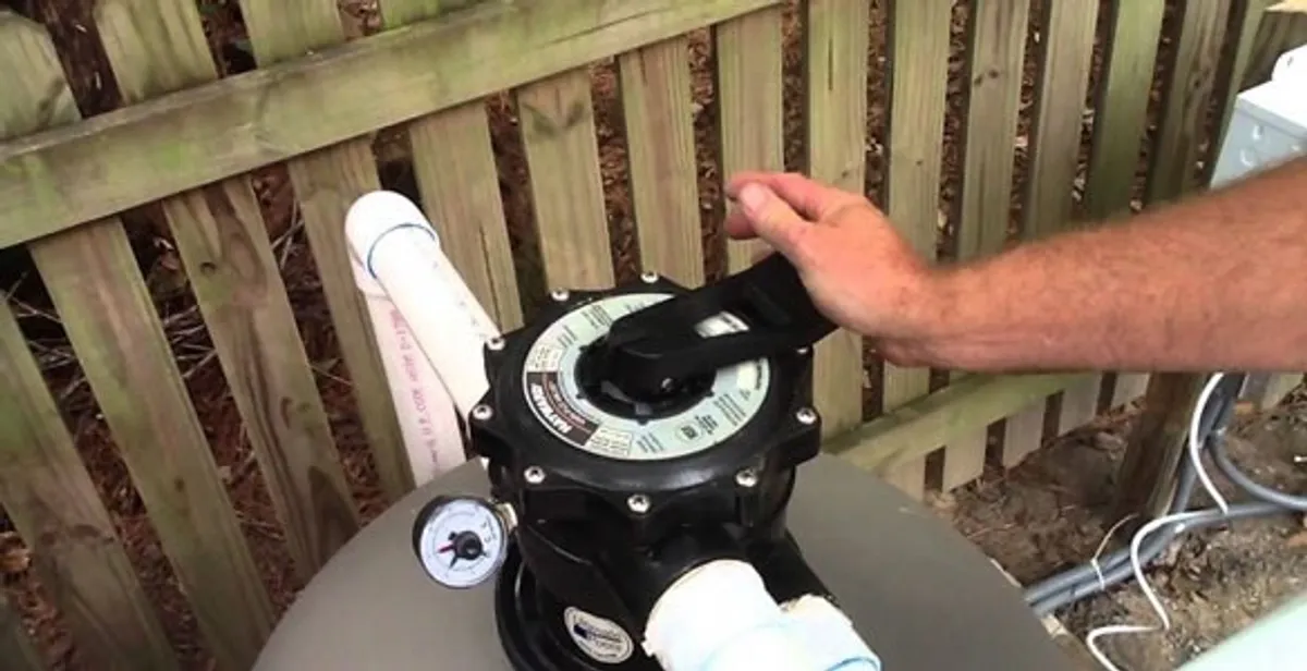 pool pumps service showing professional adjustment of pool pump control system in Cape Coral, FL