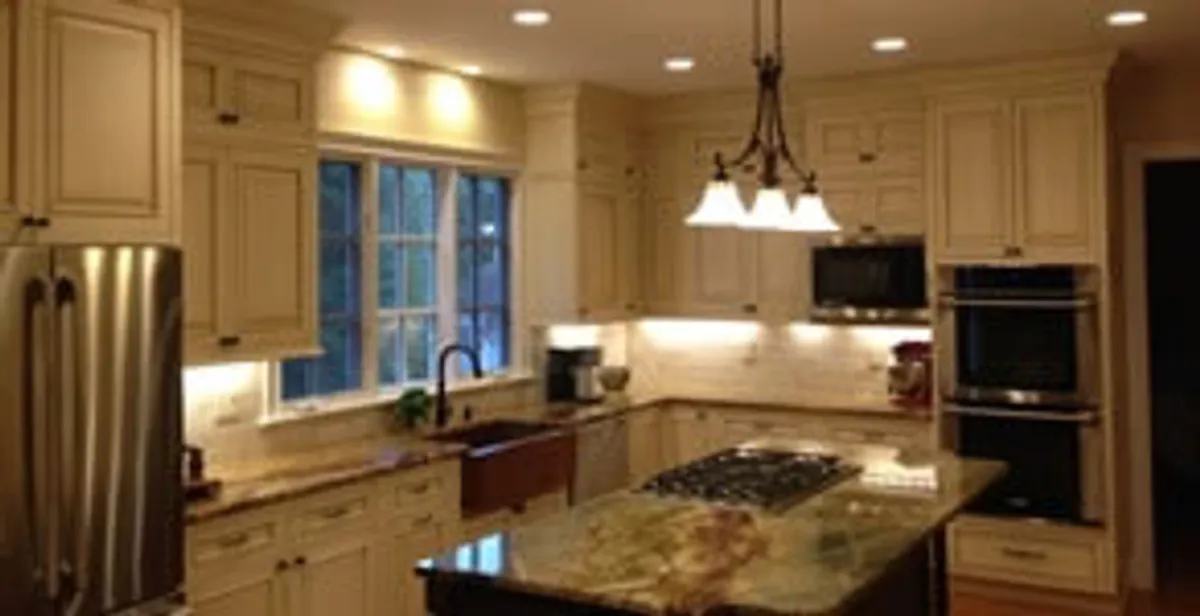 Recessed lighting installation enhancing interior lighting by professional electricians in Cape Coral, FL
