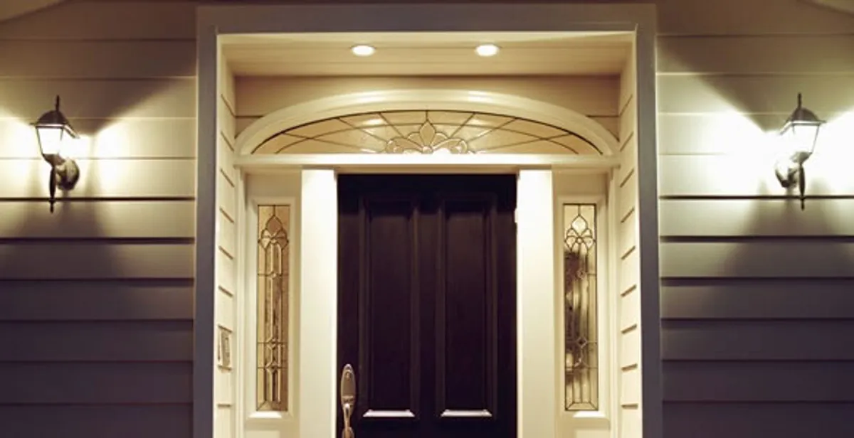 security light installation services with professionally installed entryway lighting in Cape Coral, FL